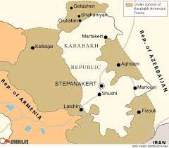 What Are The Borders Of Nagorno Karabakh Page 2 Historical Maps Armenian History Map