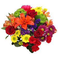 Your potential vase of plastic flowers includes a combo of snapdragons, roses. Premium Mixed Bouquet Walmart Com Walmart Com