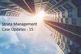Think of it as a unique justice system that was formed to bring truth and fairness to the strata management system. Strata Management Case Updates 15 Whether A Tribunal President Must Give Reasons Immediately When Pronouncing Decision Burgielaw
