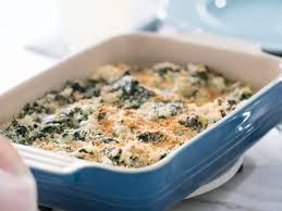 Creamed Spinach Casserole Recipe Creamed Spinach Casserole Creamed Spinach Food Network Recipes