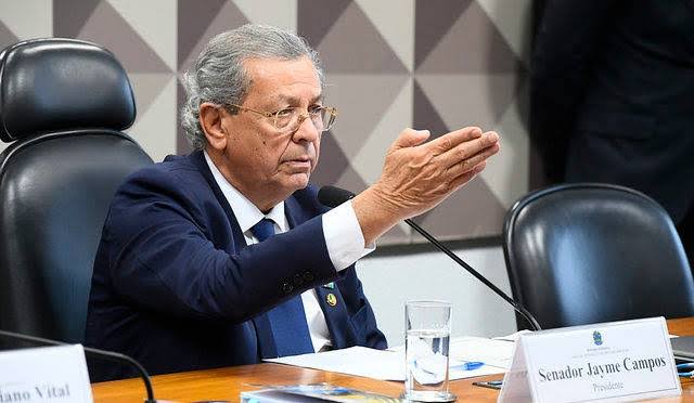 Jayme Campos (DEM) &eacute; escolhido presidente do Conselho de &Eacute;tica do Senado