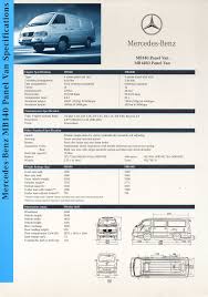 2000 Mercedes Benz Mb140 Mb140d Panel Van Specifications Double Sided Sheet Side 1 Aussie Brochure Mercedes Benz Amg Mercedes Benz Mercedes
