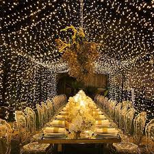 You Can Find Me Under The Twinkle Lights What A Magical Place To Dine With Friends Feels Like Wedding Lights Lights Wedding Decor Fairy Lights Wedding