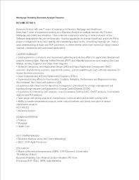 mortgage banking business analyst