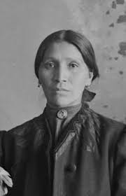 Chaŋgléška Ská Wíŋ (aka White Hoop Woman, aka Josephine White Cloud, Mrs.  Josephine Buffalo Boy),