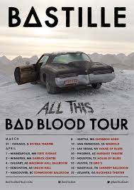 To Kill A King Supporting Bastille And Frank Turner On North American Tour Digital Tour Bus American Tours Bastille Weird Songs