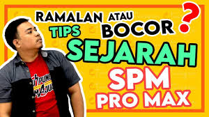 Kertas peperiksaan ini adalah untuk subjek sejarah. Spm Sejarah 2020 Soalan Bocor Pro Max Wajib Tengok Sebelum Jawab Exam Youtube