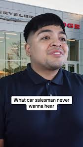 Talking Down Car Salesman