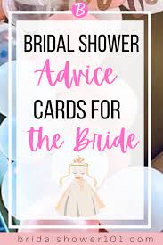Bridal shower marriage advice quotes. Bridal Shower Advice Cards And What To Write In Them Bridal Shower 101