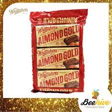 Check out whittaker's almond gold slab 50g at woolworths.com.au. Whittaker S Almond Gold 135g Free Note Writing Shopee Malaysia