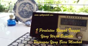 Tidak hanya pesta pernikahan saja yang nantinya harus disiapkan dalam menyambut sebuah status baru. 9 Peralatan Rumah Tangga Yang Wajib Dimiliki Pasangan Yang Baru Menikah Mom Of Trio S World