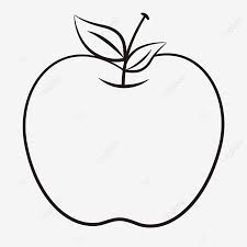 It is a very clean transparent background image and its resolution is 483x550 , please mark the image source when quoting it. Apple Clipart Black And White Black Line Vector Clipart Apple Material Clipart Black And White Vector Png And Vector With Transparent Background For Free Download