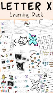 Activities to learn alphabet x and x words. Letter X Worksheets For Preschool Kindergarten Fun With Mama