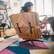 Now, there are available replicas that are considered the best eames chair replica around because of the way the chairs are manufactured where it is not one step away from its predecessor. Rebuilt My Replica Eames Chair With Recycled Skateboards Mid Century