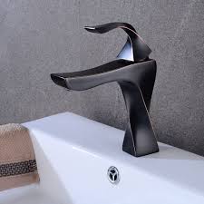 twisted basin faucet unique bathroom