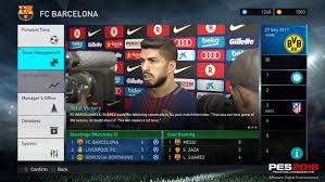 Credit and thanks to vulcanzero. First Pes 2018 Data Pack Available For Download Today Konami Digital Entertainment B V