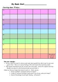 My Goal Countdown Charts