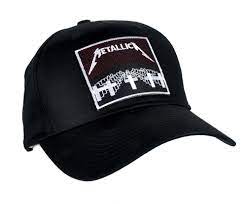 Metallica Hat Metal Music Baseball Cap Master Of Puppets Music Baseball Metallica Metal Music