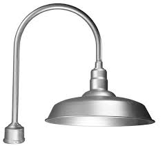 Photon Lighting 1 Light Galvanized Pole Mount Fixture At Menards