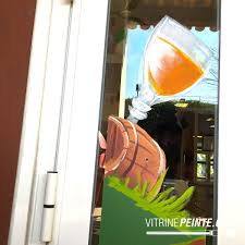 Epingle Sur Decoration Vitrine Peinte Peinture Vitrine