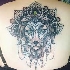 This Mehndi Lion Head Today Tattoo Tattooist Tattoodesign Lion Tattoos Lion Tattoo Mandala Tattoo Design