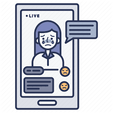 Free bullying icons in various ui design styles for web and mobile. Comment Crying Cyber Bullying Live Phone Video Social Icon Download On Iconfinder