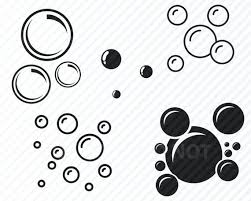 Download And Png Formats Digital Download Cut File In Svg Bubbles Stencil Cut File Dxf Clip Art Art Collectibles Delage Com Br