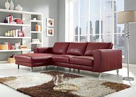 Baxton studio salomo faux leather reclining sectional in brown. 18 Stylish Modern Red Sectional Sofas Home Stratosphere