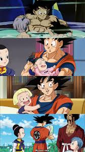 Goku Loves Kids I Didn T Realize It Before But I Guess He Has Always Been Good With Kids Anime Dragon Ball Dragon Ball Super Goku Dragon Ball