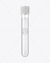Download Clear Test Tube Mockup In Tube Mockups On Yellow Images Object Mockups
