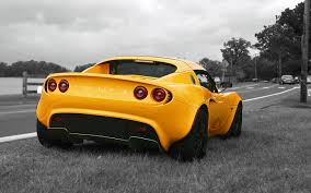 Printable voiture tesla roadster coloring page. Trees Streets Fences Yellow Cars Grass Vehicles Lotus Elise Selective Coloring Lotus Yellow Cars Wallpapers Hd Desktop And Mobile Backgrounds