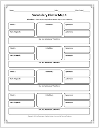 These Free Graphic Organizers Include Note Taking Charts Vocabulary Webs Author Stud Vocabulary Graphic Organizer Free Graphic Organizers Teaching Vocabulary