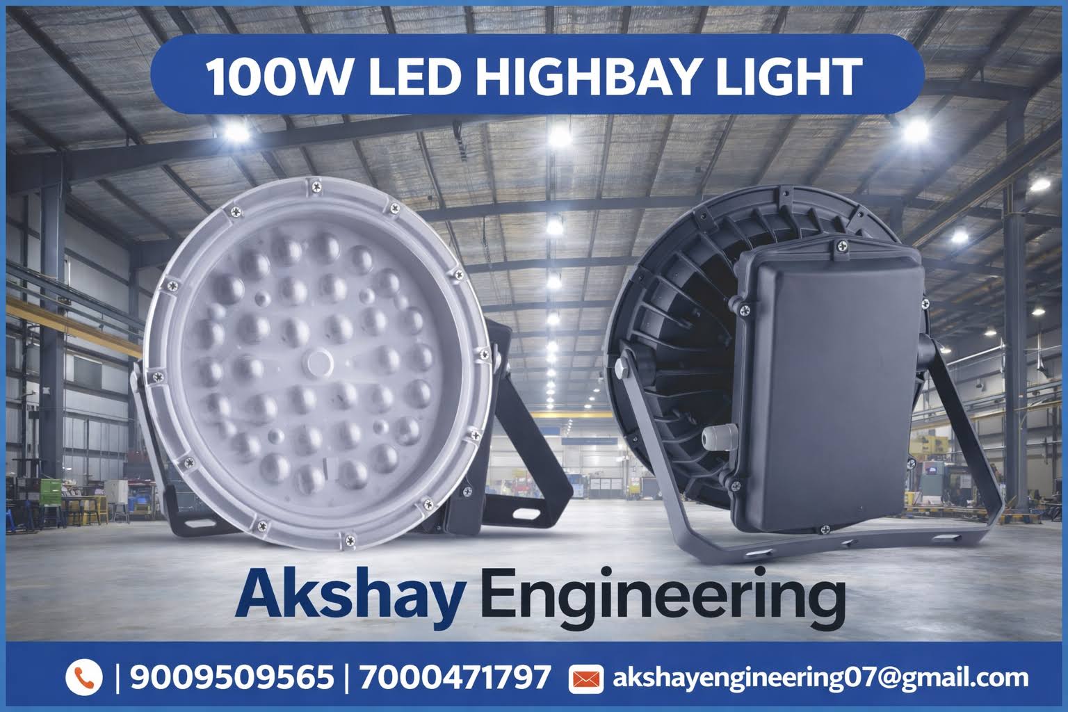 100W LED Highbay Light-LED Industrial Light| Warehouse LED product image