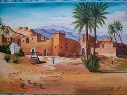 لوحات تشكيلية مغربية منتديات الأستاذ التعليمية التربوية المغربية فريق واحد لتعليم رائد arabian art moroccan painting desert life