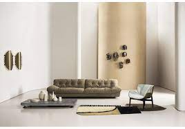 Italian chesterfield inspired, baxter sofa featured fully tufted contemporary body which smooth shape is designed to cater for most comfort during lounging. Milano Baxter Sofa Milia Shop