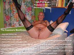 Ian Ford, UK Exhibitionist Sissy 9 