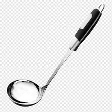 (the amount held by) a large spoon used for measuring or serving food: Tablespoon Fork Stainless Steel Ladle Stainless Steel Spoon Soup Kitchen Happy Birthday Vector Images Png Pngwing