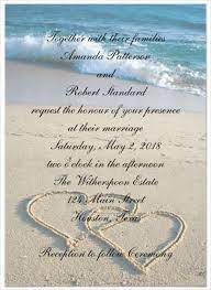 Beach Wedding Invitations Templates Free 24 Beach Wedding Invitation Templat Beach Wedding Invitations Trendy Wedding Invitations Wedding Invitation Templates
