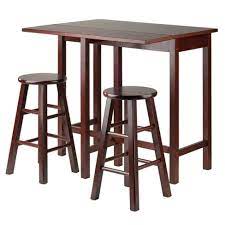 Maybe you would like to learn more about one of these? 3pc Lynnwood Drop Leaf Dining Table Set Wood Walnut Winsome Target