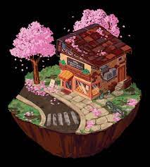 Artstation Japanese Bakery Jessica Smith Isometric Art Environment Concept Art Art