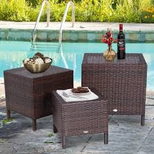 Outdoor dining tables & chairs. Garden Coffee Tables You Ll Love Wayfair Co Uk