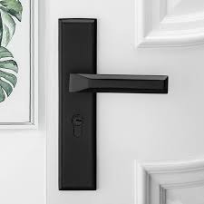 This video will show you how to replace a lockable bedroom/bathroom doorknob, or door handle. Black Interior Door Handle Door Lock For Bedroom White Plate Interior Door Lock For Bathroom Door Handles Aliexpress