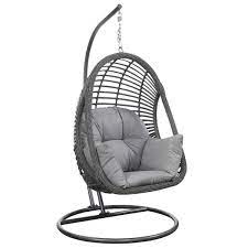 Golden Wave Furniture San Marino Basket Chair In Natural Grey Nebraska Furniture Mart Swinging Chair Hanging Hammock Chair Egg Swing Chair