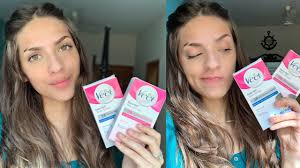how to use veet face wax strips for