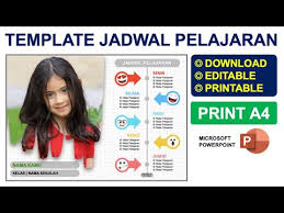 Check spelling or type a new query. Template Jadwal Pelajaran Unik Kreatif Modern Dan Terbaru Penulis Cilik