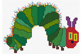 Very Hungry Caterpillar Simple Cross Stitch Patterns