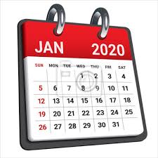 Check spelling or type a new query. January 2020 Monthly Calendar Vector Illustration Fototapete Fototapeten Illustration Grafik Reinigen Myloview De