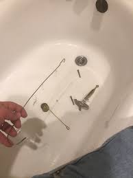 I have an old bathtub drain assembly that is similar to this: How Do I Retrieve A Detached Plunger From A Bathtub Drain Home Improvement Stack Exchange