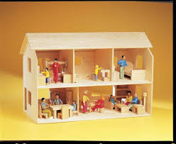 Bird In Hand Marketplace Bird In Hand Classic Birchwood Colonial Style Dollhouse 28 X 20 X 15 Inch Projecten Projecten Om Te Proberen