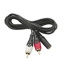 Your stereo jack has no way of knowing if it has a mono plug or a stereo plug inserted. Radioshack Dual Phono Rca Male To Stereo 3 5mm Female Audio Cab